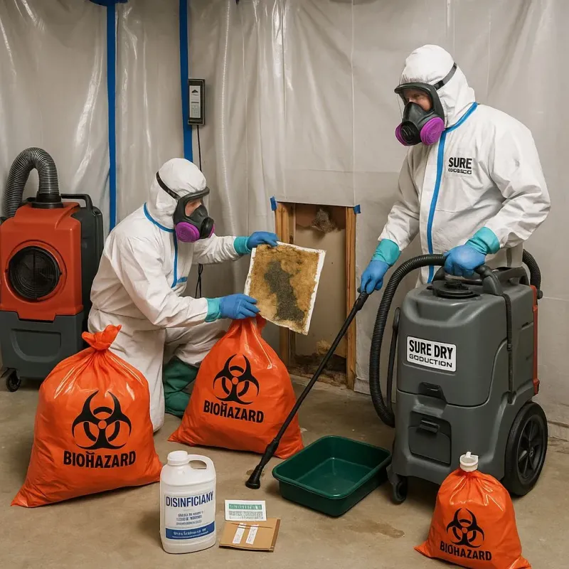 Contaminated Water Handling Protocols process in Hughestown, PA