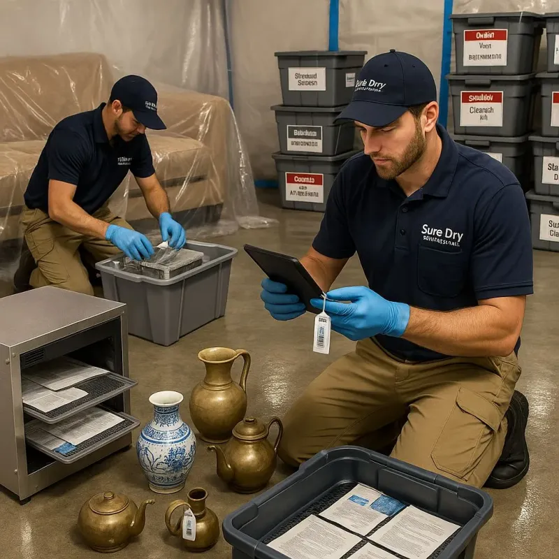 Content Protection and Restoration process in Hughestown, PA